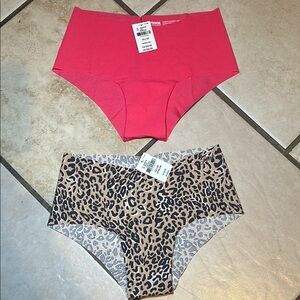 Victoria‎ Secret Pink 2 PC Cheeky Underwear size XS
